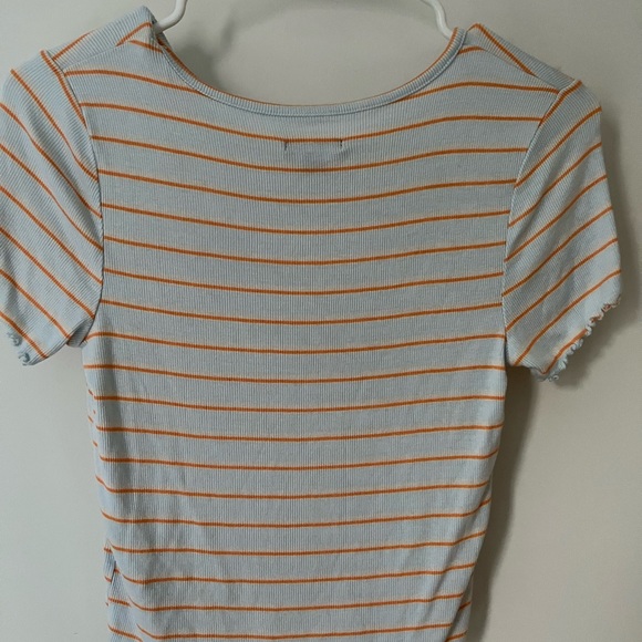 FITTED STRIPED TOP - Picture 3 of 3